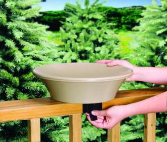 14" EZ-Tilt Four Seasons Bird Bath Non-Heated