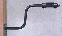 Adjustable Wall Bracket w/Brass Cap