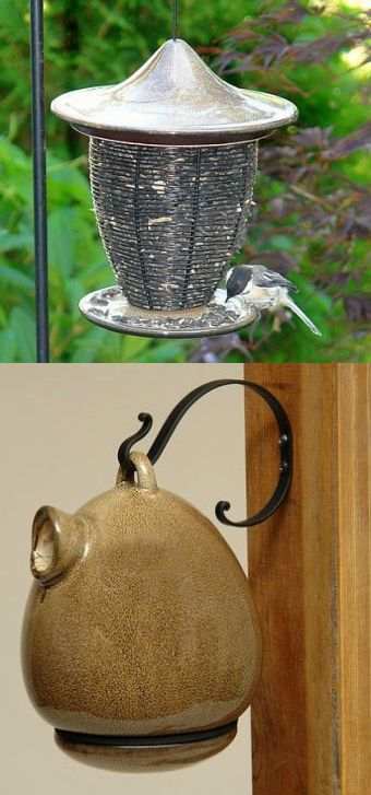 Alcyon Bird Feeder & Bird Home Sandy Granite