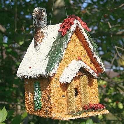 Holiday House Edible Birdhouse