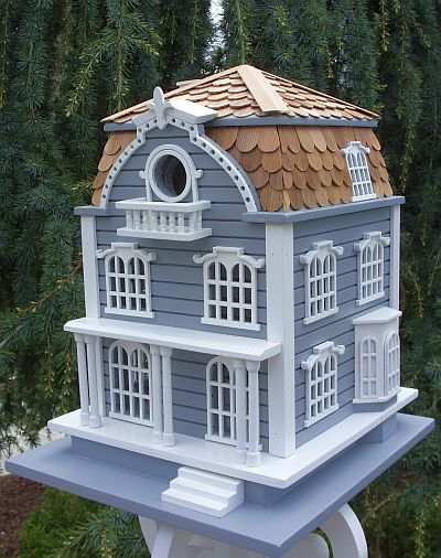 Signature Sag Harbor Birdhouse with Mansard Roof