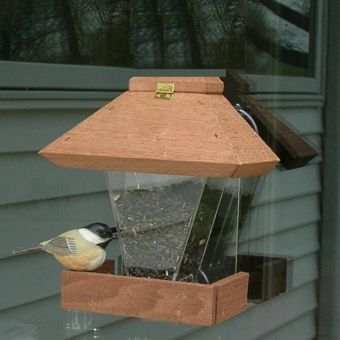 Canopy Window Hopper Feeder