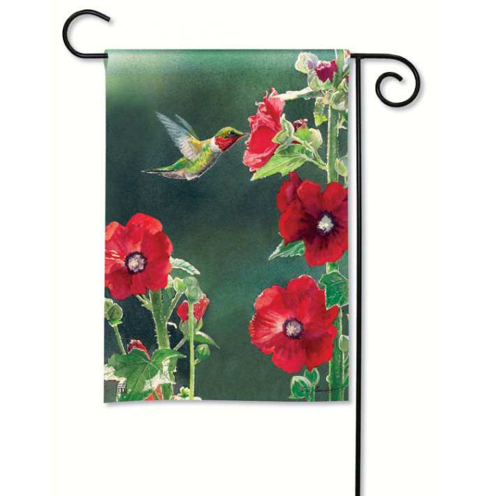 Breeze Art Hummingbird Delight Garden Flag