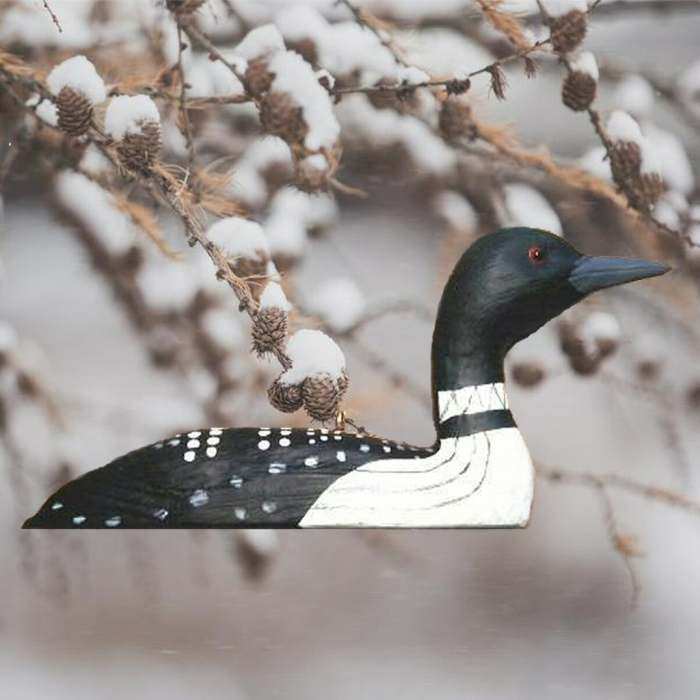 Audubon Songbird Ornament Loon