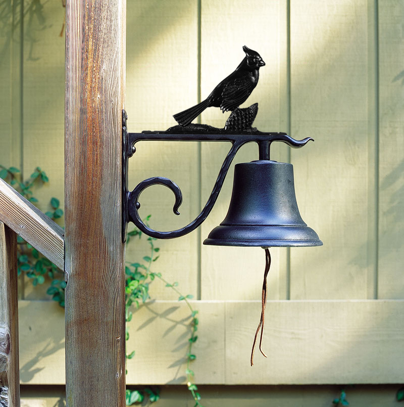 Country Bell Large with Cardinal Black