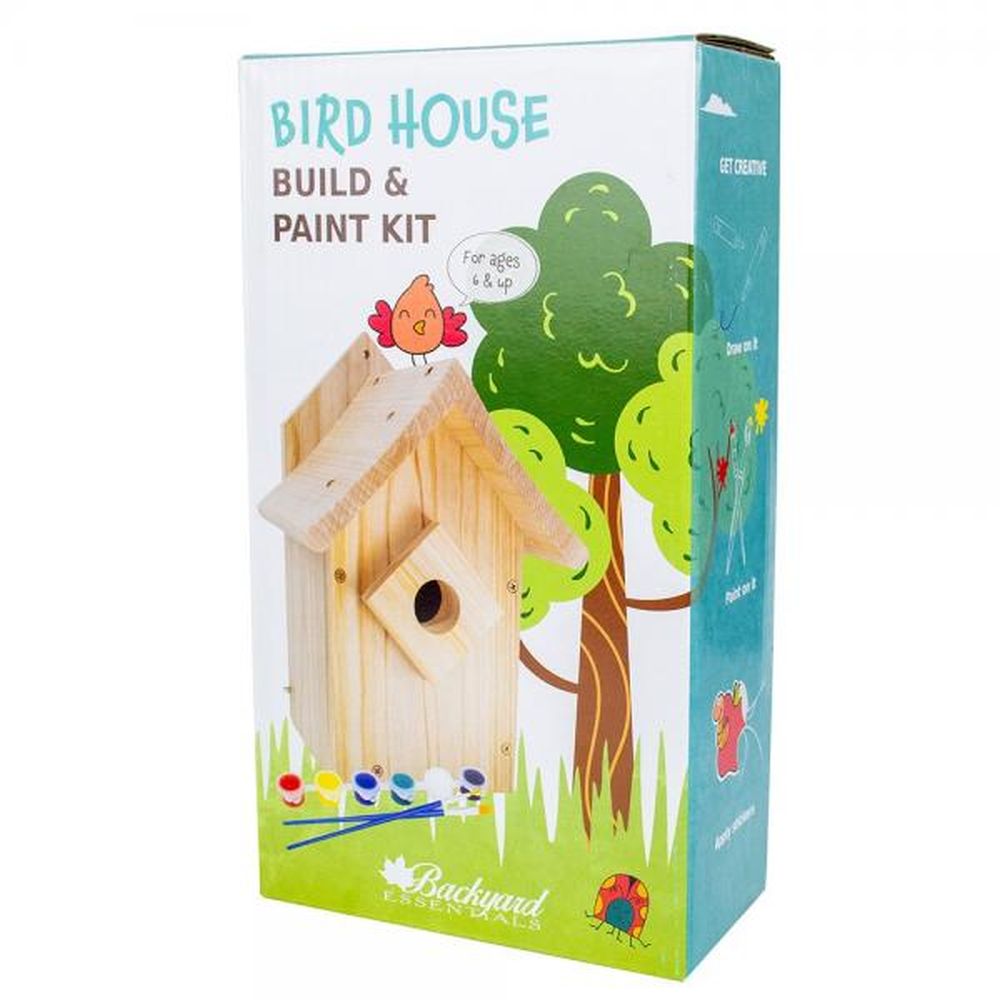 Build-A-Bird House and Paint Kit For Kids
