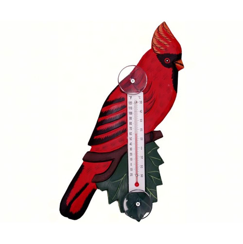 Window Thermometer Cardinal Small