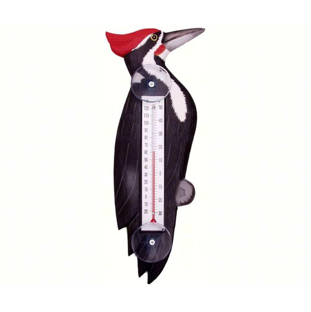 Window Thermometer Woodpecker Small