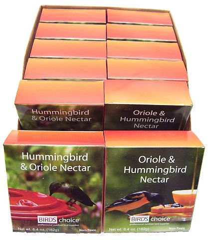 Birds Choice Hummingbird/Oriole Nectar 12/Pack