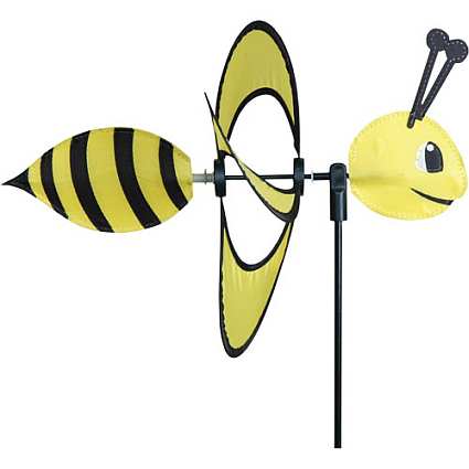 Petite Bee Wind Garden Spinner Set of 3