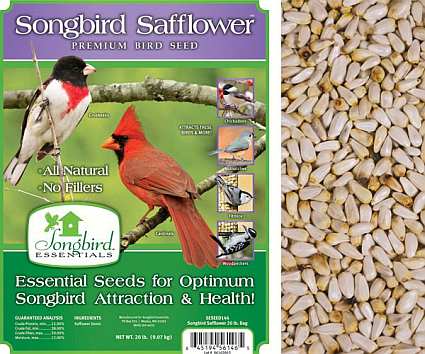 Songbird Safflower Bird Seed 40#