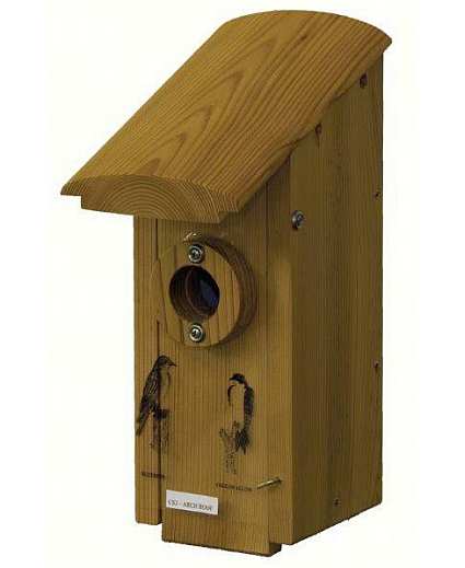Bluebird or Tree Swallow Nestbox w/Arch Roof