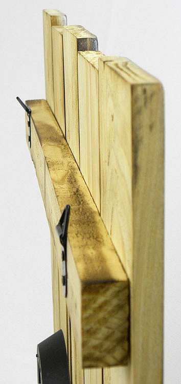 American Expedition Wooden Cabin Sign Clock