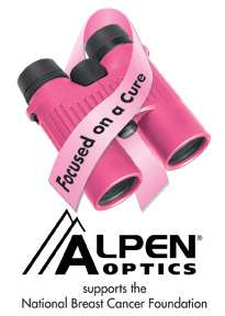 Alpen Optics Supports The National Breats Cancer Foundation