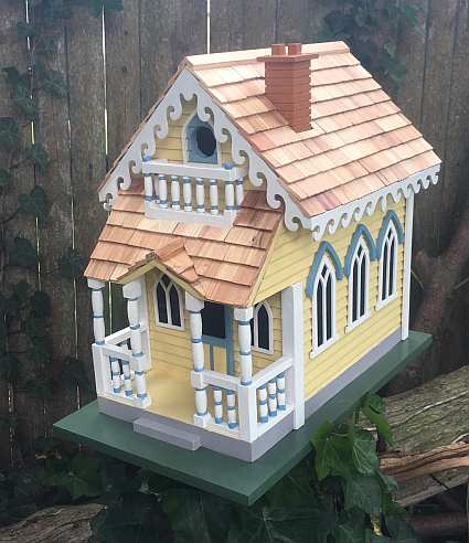 Claire Murray Victorian Cottage Birdhouse