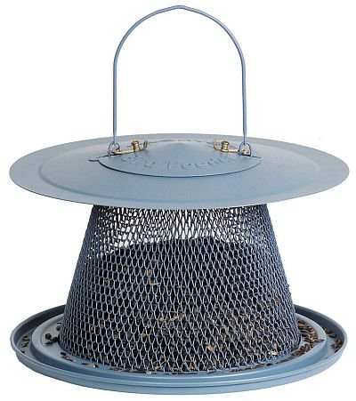 No/No Blue Bell Collaspsible Wire Mesh Feeder