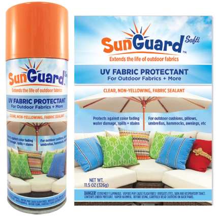 SunGuard UV Protectant Spray Set of 2, Protects Outdoor Products From ...