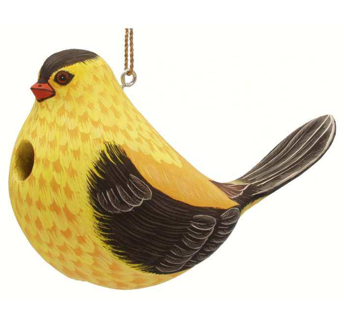 For The Birds Fat Goldfinch Bird House