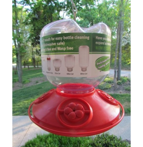 Dr Jbs Switchable 32oz Hummingbird Feeder Dishwasher Safe