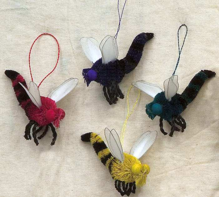 Brushart Bristle Brush Ornament Dragonfly Assorted