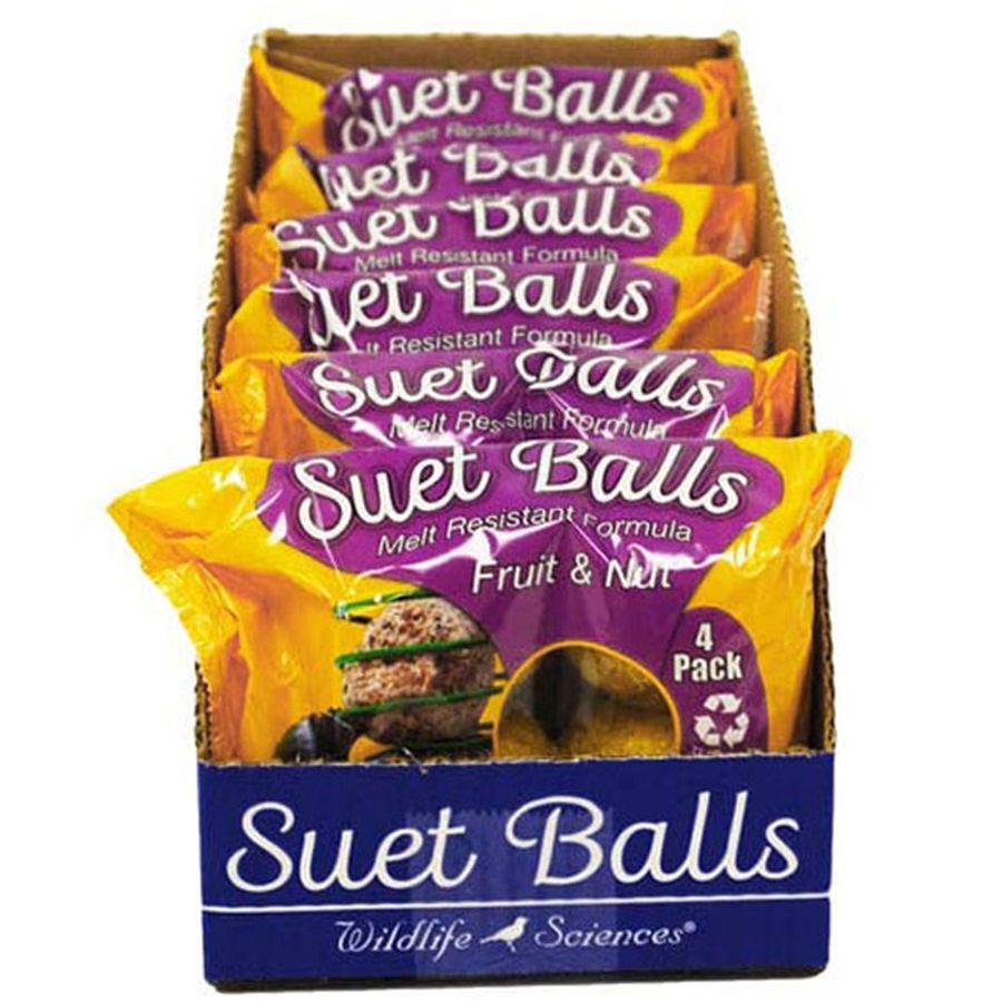 Suet Balls Fruit and Nut 24/Pack