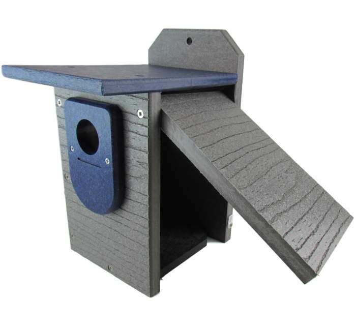 Select Recycled Poly Bluebird House Gray/Blue