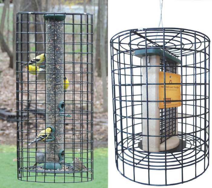 Retrofit Squirrel Cages For Bird Feeders