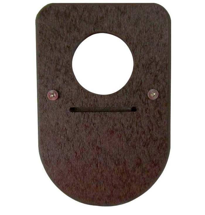 Recycled Poly Bluebird House Guard Brown Set of 2