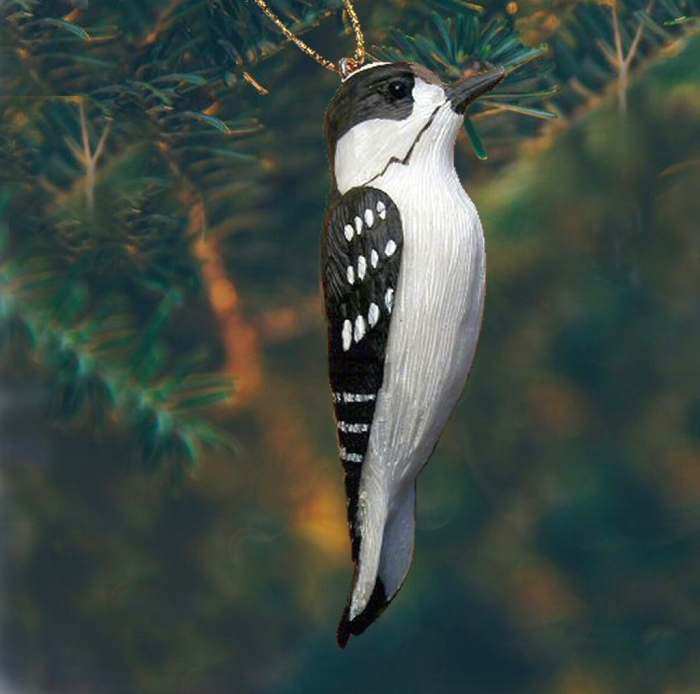 Audubon Songbird Ornament Downy Woodpecker