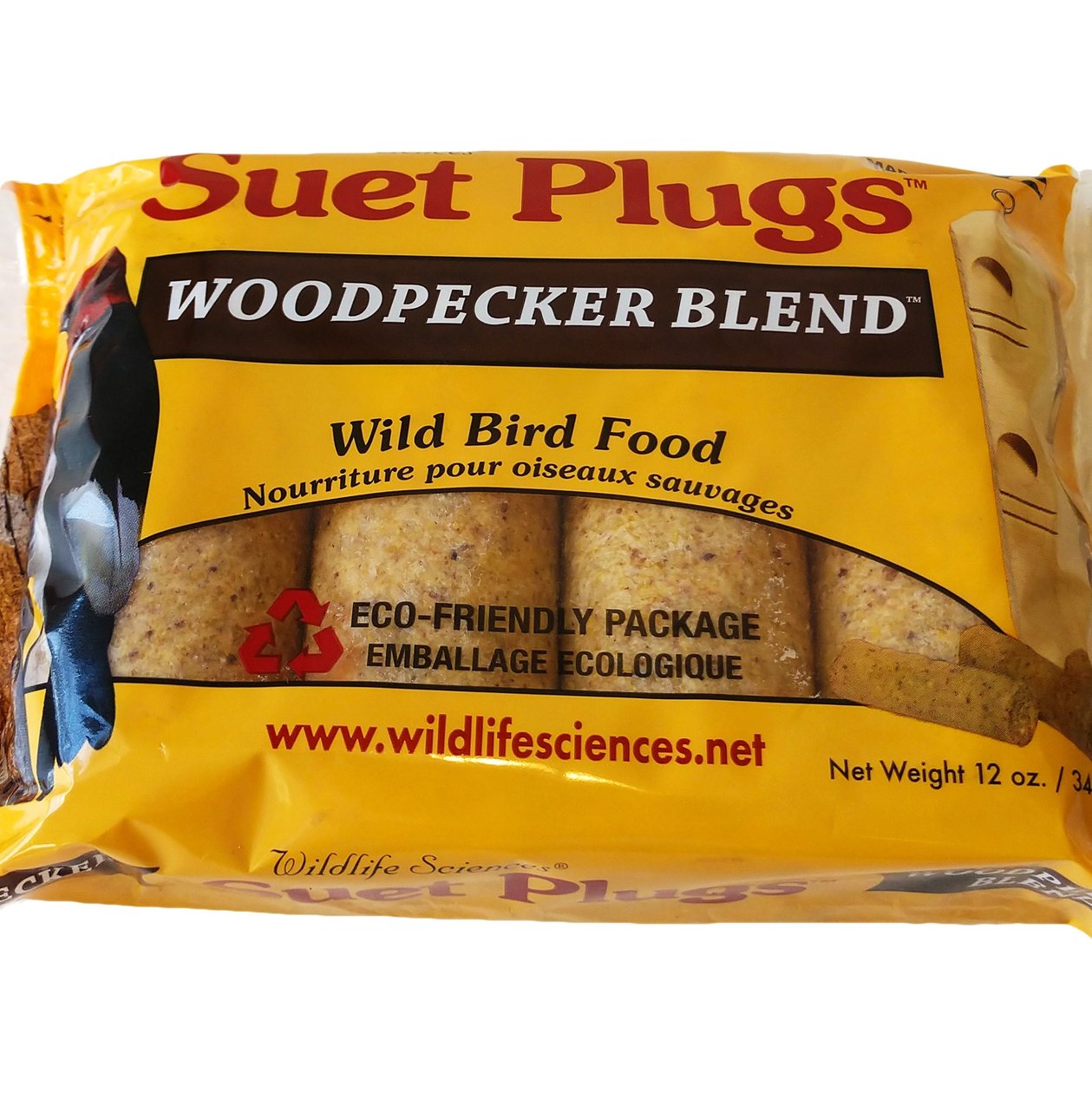 Woodpecker Blend Suet Plugs 24/Pack