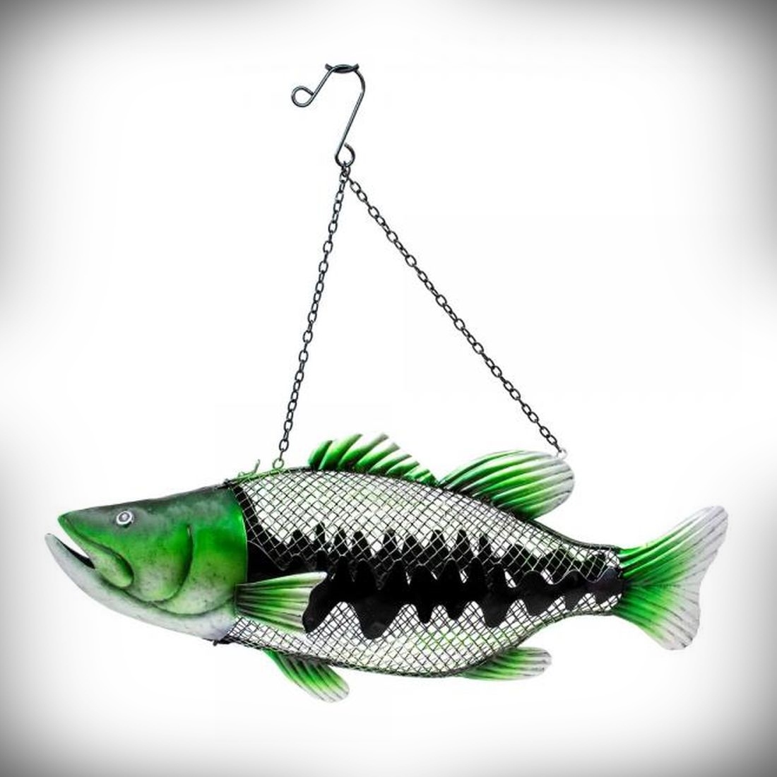 For The Birds Gord-O Fishing Lure Bird House, Handcrafted Round