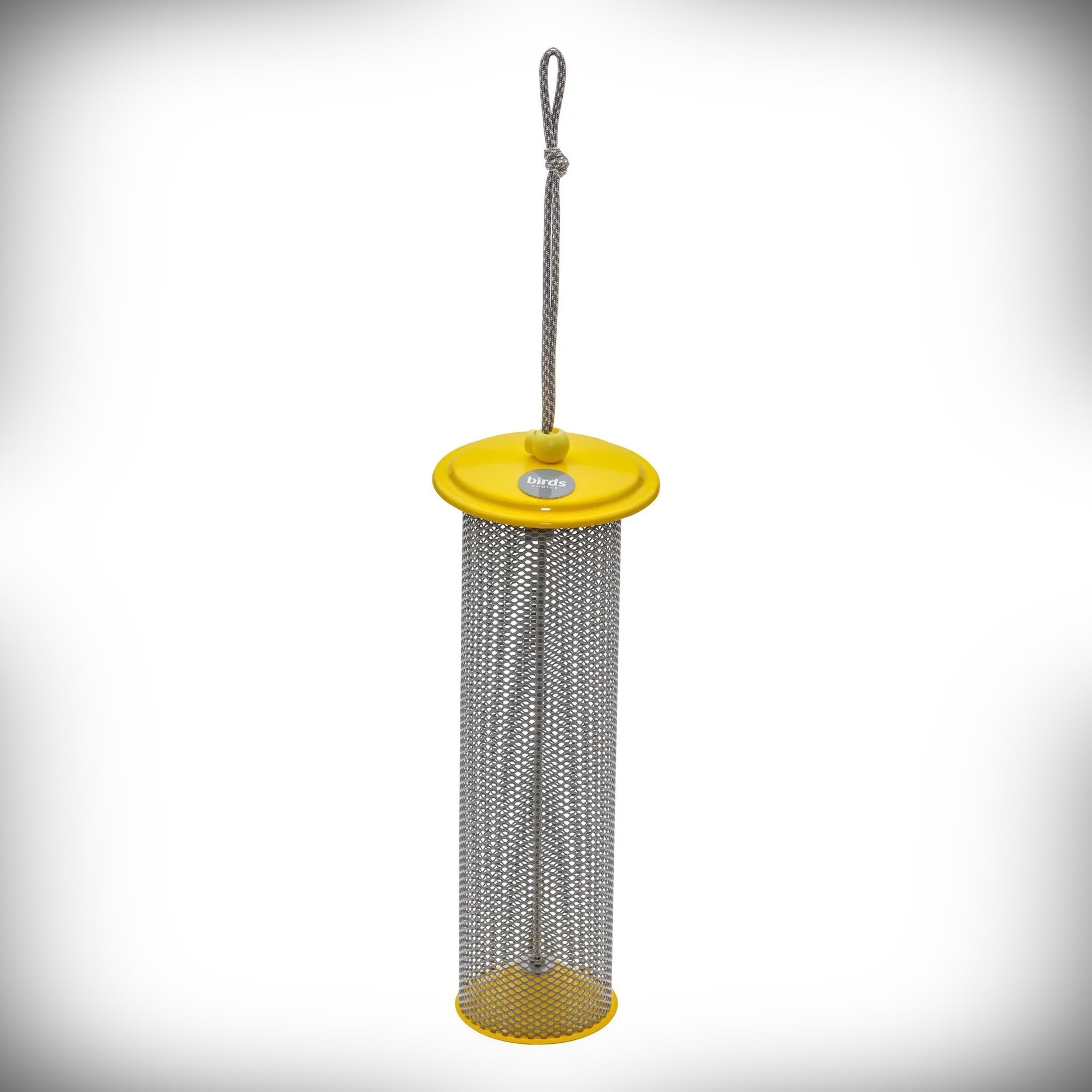 Color Pop Magnet Mesh Finch Tube Feeder Yellow