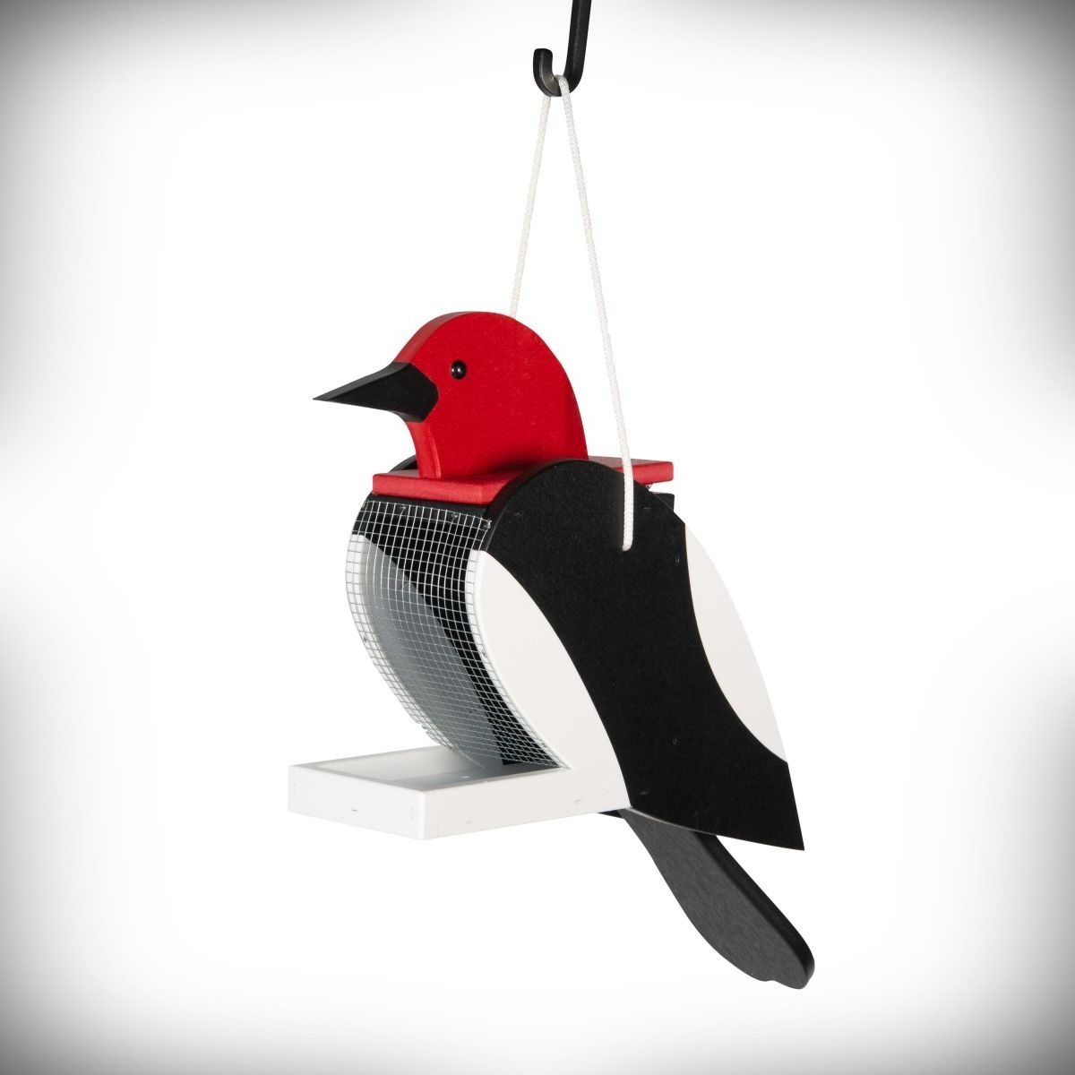 Amish Recycled Poly Shaped Bird Feeder Woodpecker