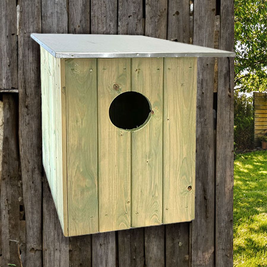 Esschert Design Tawny or Barred Owl House