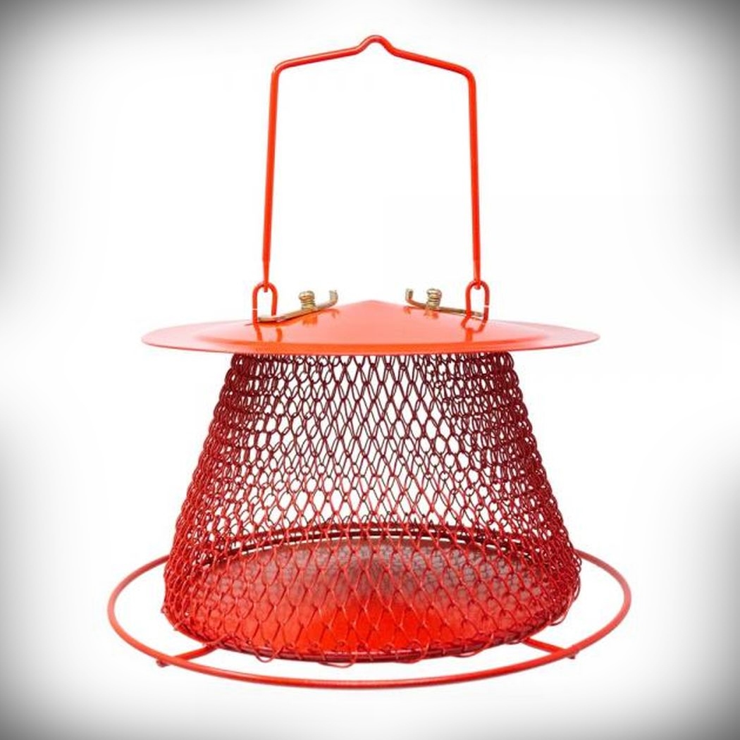 Songbird Collapsible Mesh Feeder Red