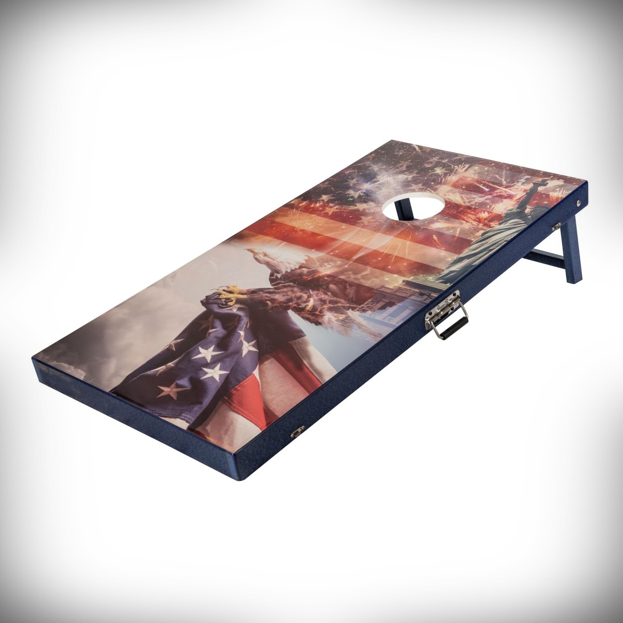 Amish Made Poly Corn Hole Game Set Patriotic