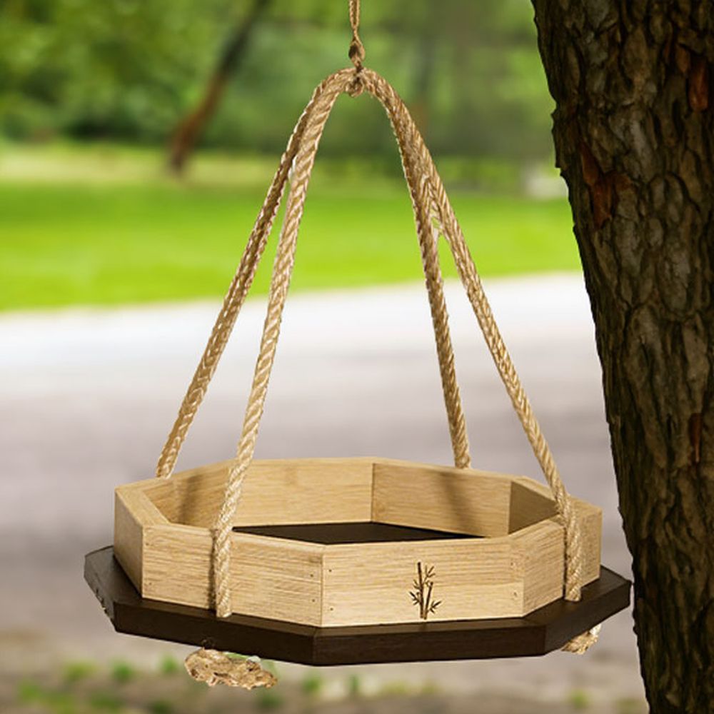 Audubon Ultimate Renewable Bamboo Octagon Feeder