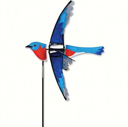 Flying Bluebird Wind Spinner 23