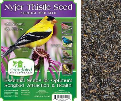 Songbird Nyjer Thistle Bird Seed 20#