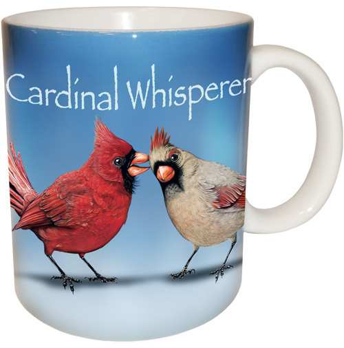  Ceramic Travel Cup, Portly Birds