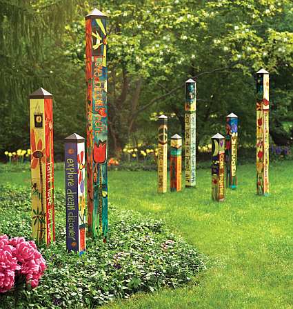 Painted Peace Art Pole Gardens Collection
