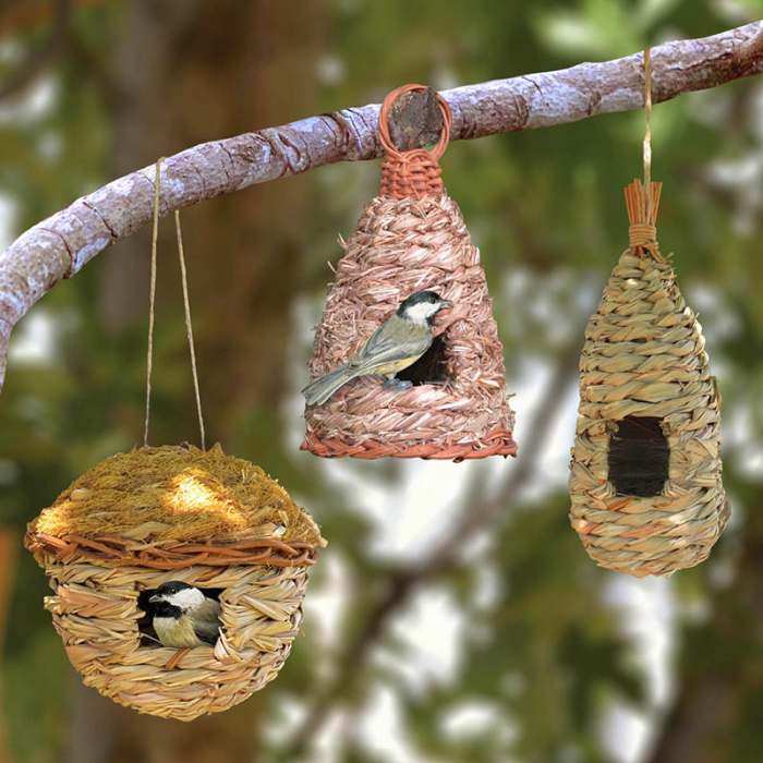 Hanging Grass Roosting Pocket Trio