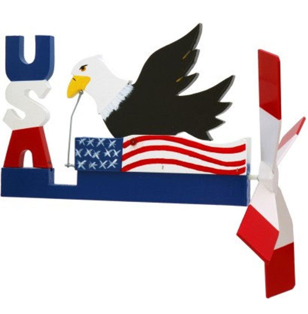 Classic USA Eagle Whirligig