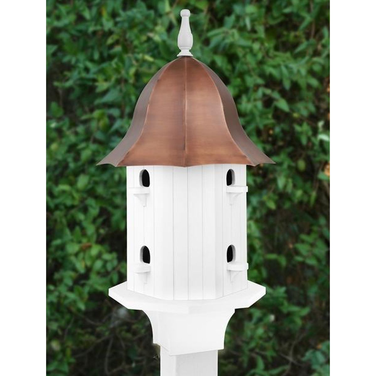 Dovecote Manor Bird House Pure Copper Roof