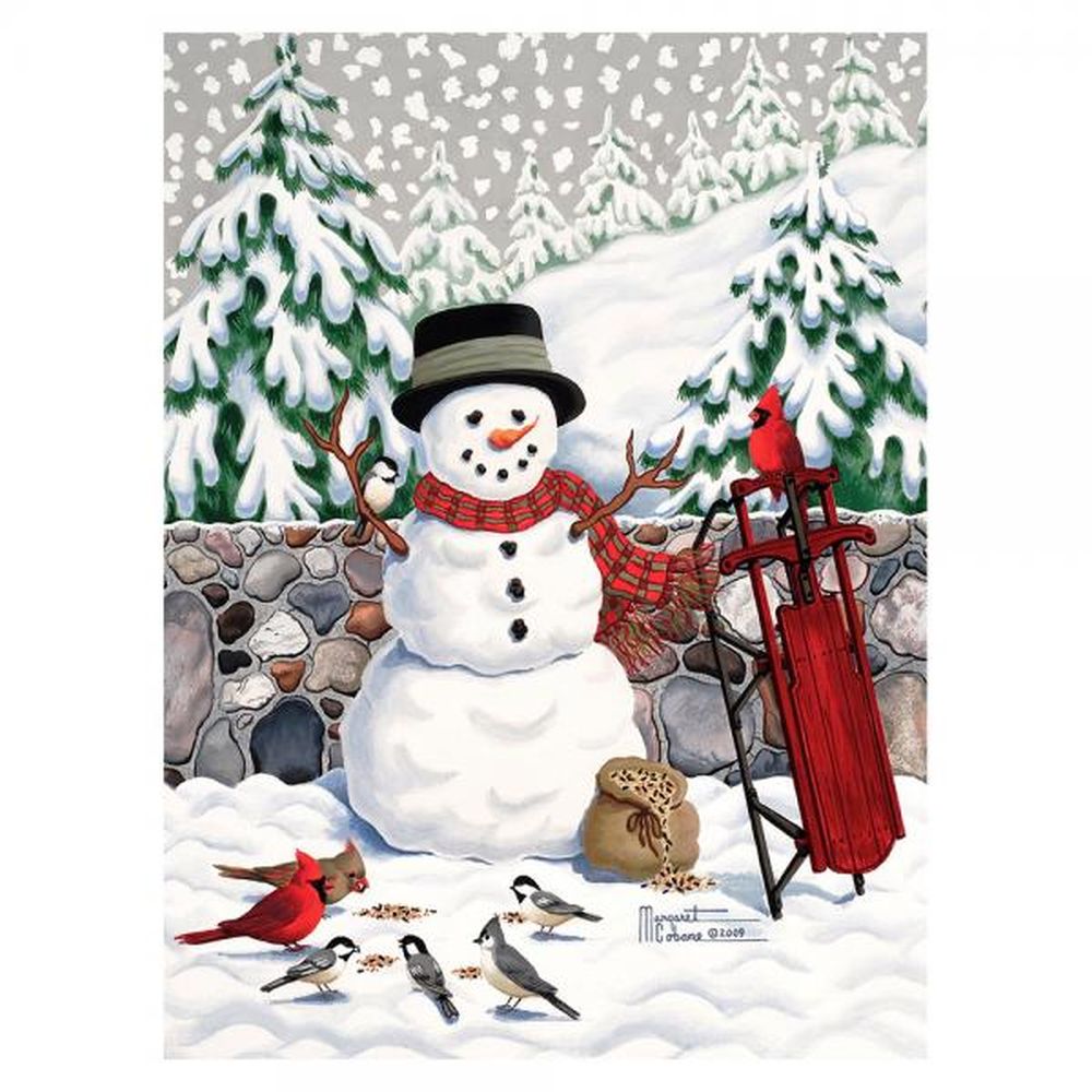 Stonewall Snowman 1000 Piece Jigsaw Puzzle