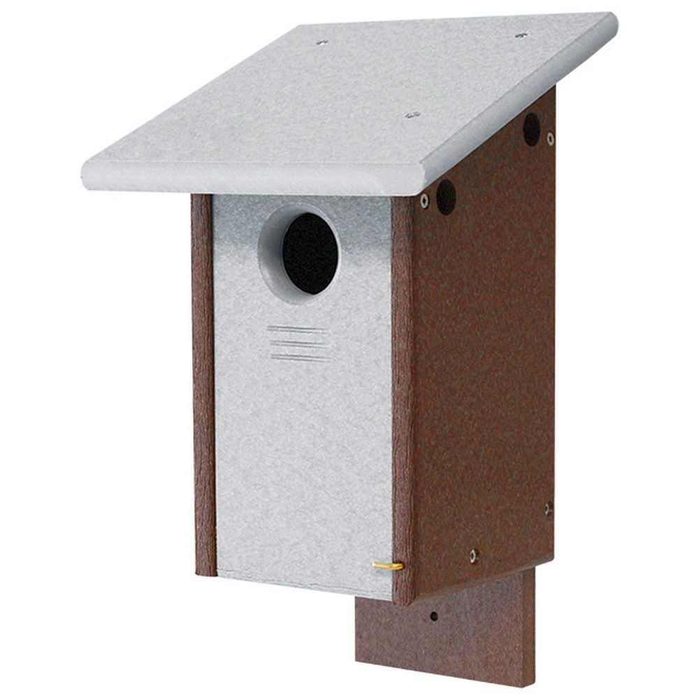 Recycled Poly Classic Bluebird House Gray/Brown