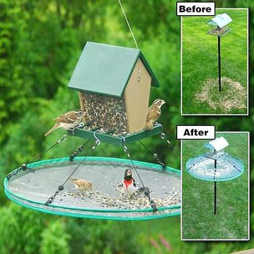 Seed Hoop Bird Seed Catcher